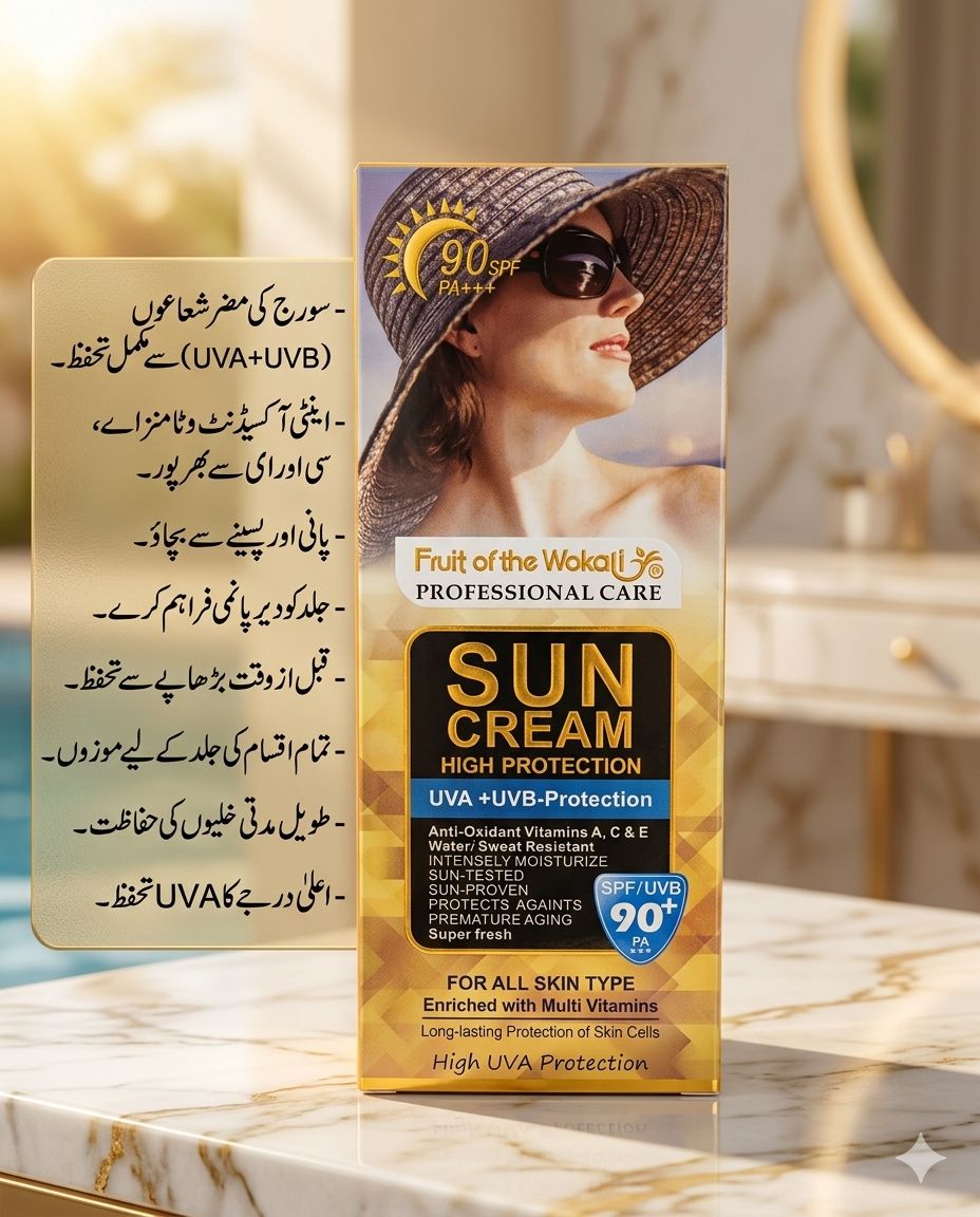 Fruit of the Wokali Sun Cream (High Protection)