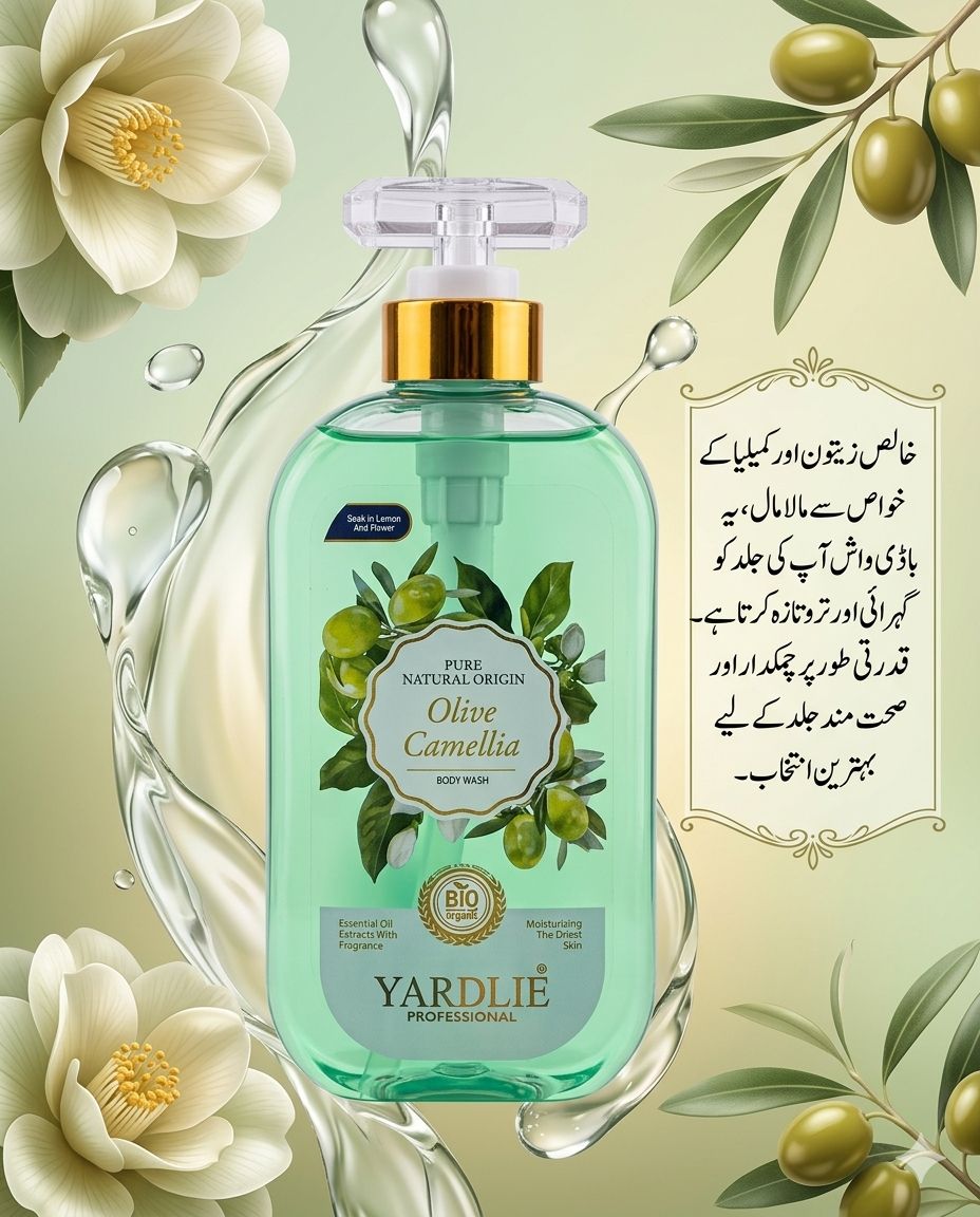 Yardlie Professional Olive  Camellia Body Wash