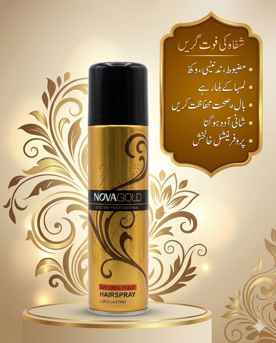 Nova Gold Hair Spray