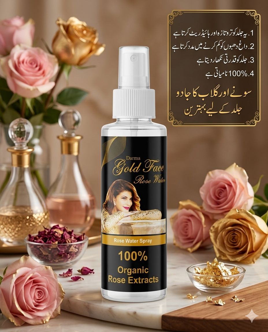 Darma Gold Face Rose Water Spray