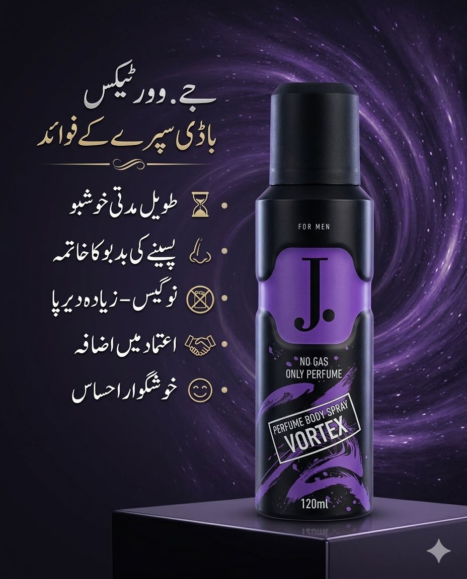 J. Vortex Perfume Body Spray