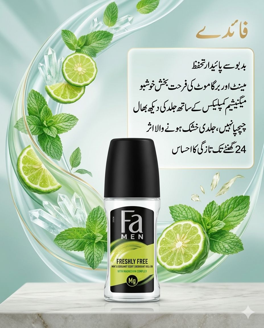 Fa Men Freshly Free (Mint & Bergamot Scent)