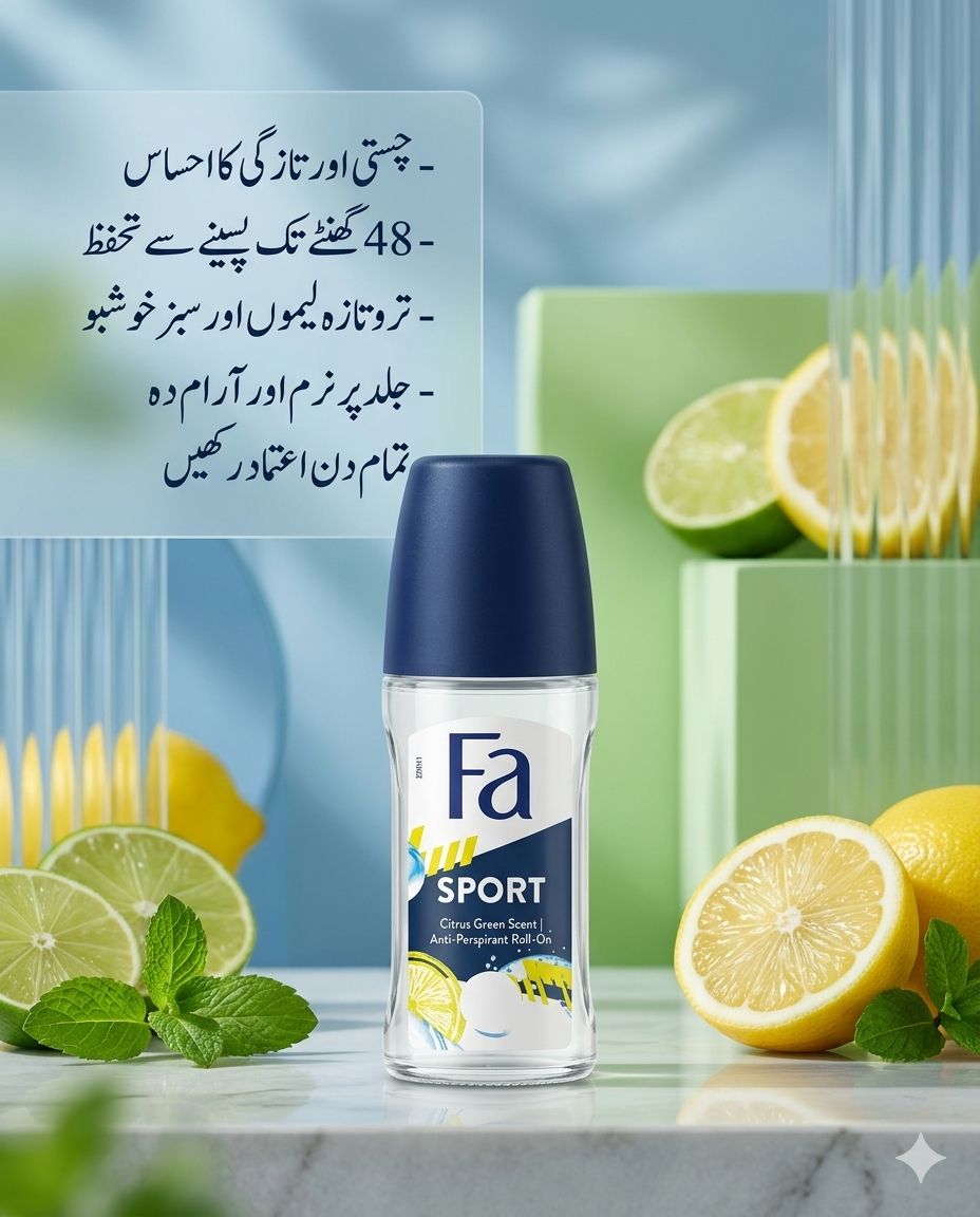 Fa Sport Anti-Perspirant Roll- On