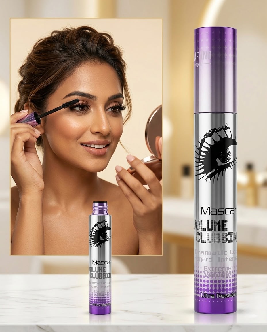 Mascar Volume Clubbing (Purple/Silver Tube)