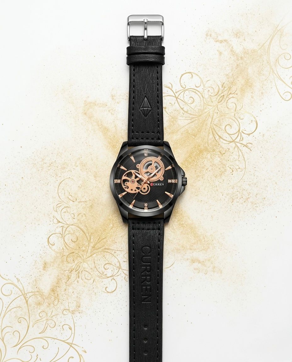 Classic Men's Chronograph Wristwatch 🕰️⌚