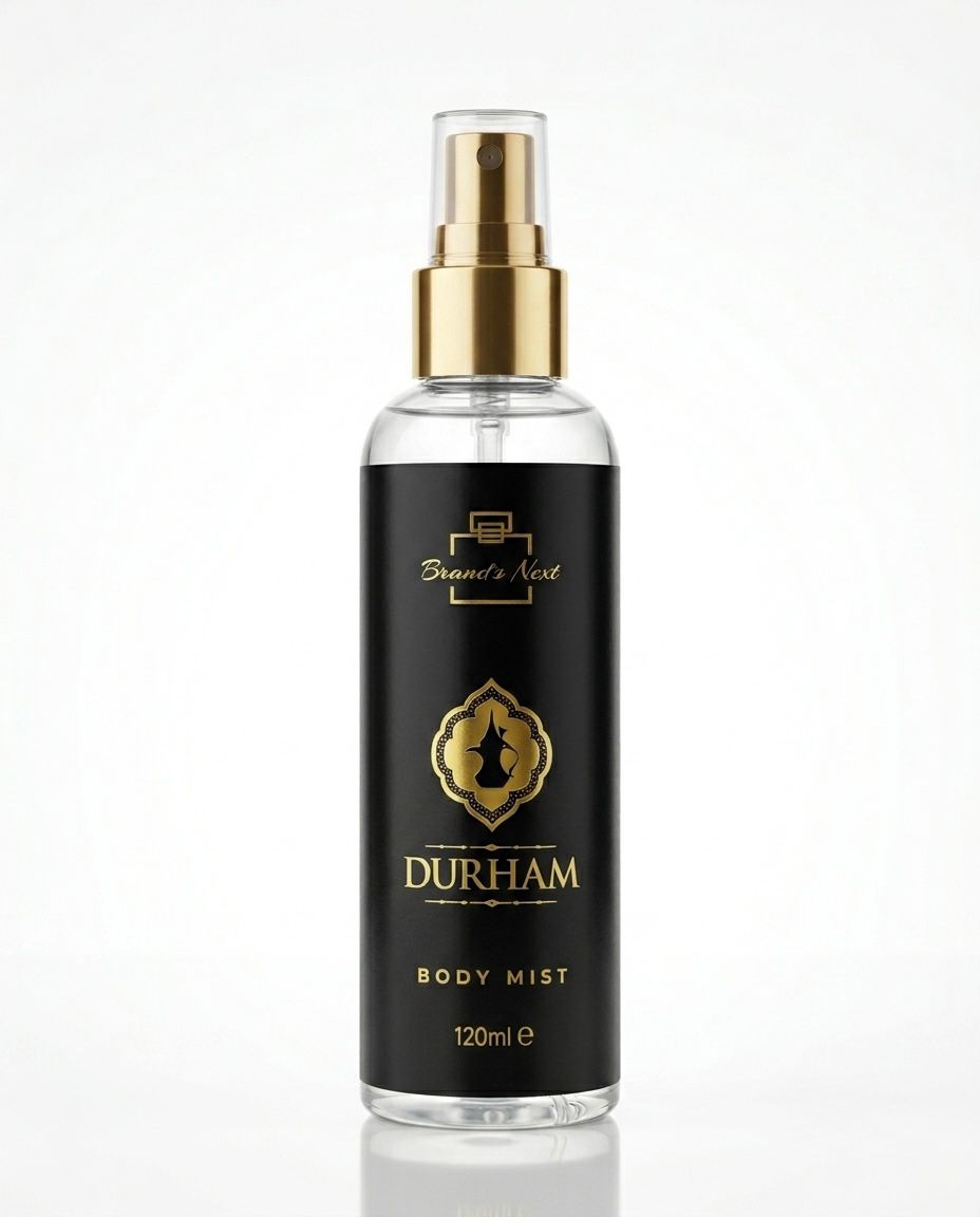 2. Durham  Label Color: Black with gold accents.