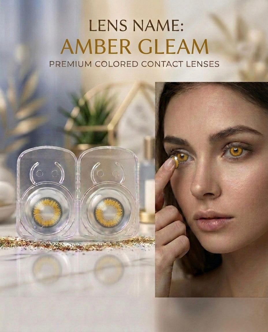 9. Amber Gleam  Color: Radiant Amber