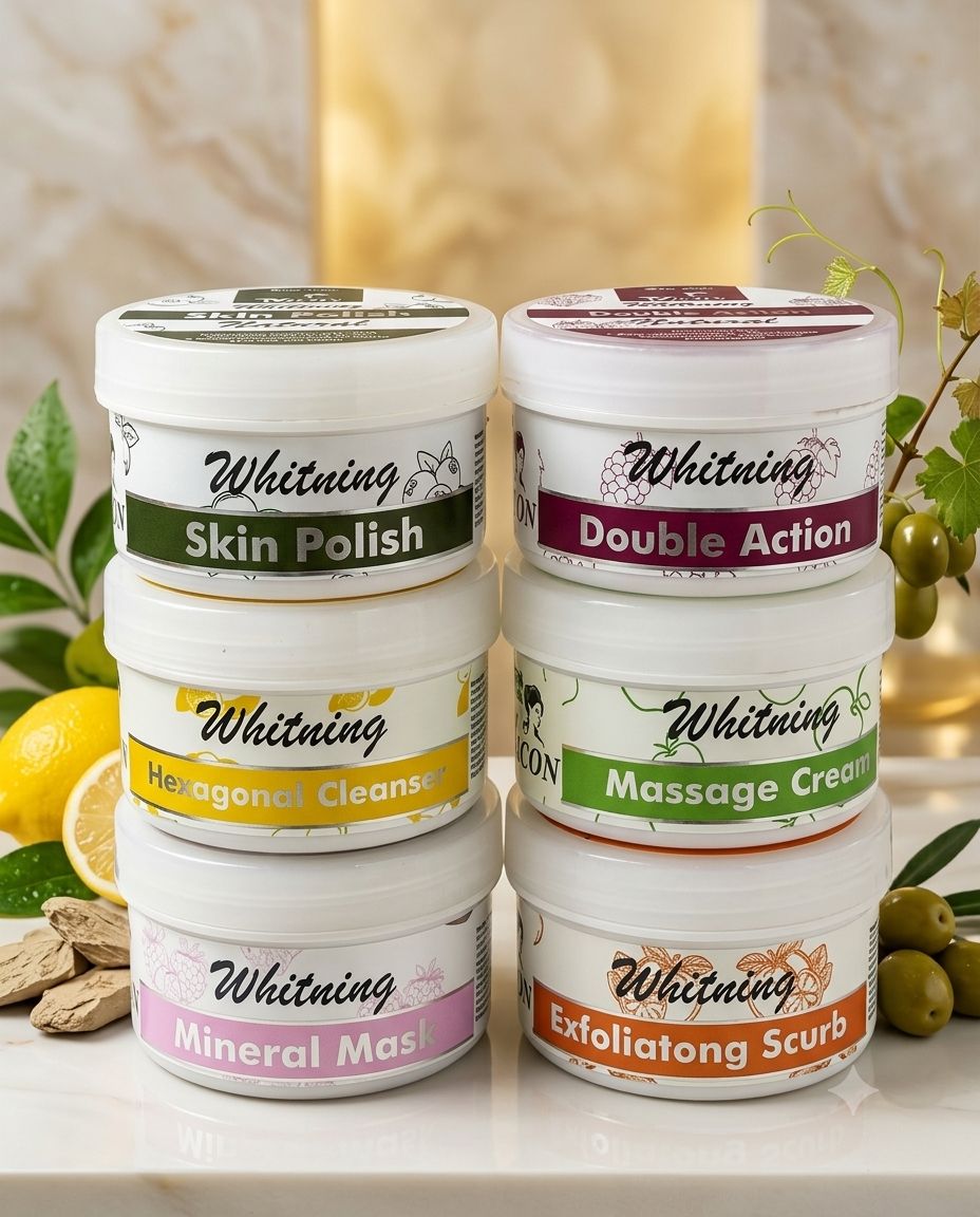 Whitening Skin Care Facial Kit Collection