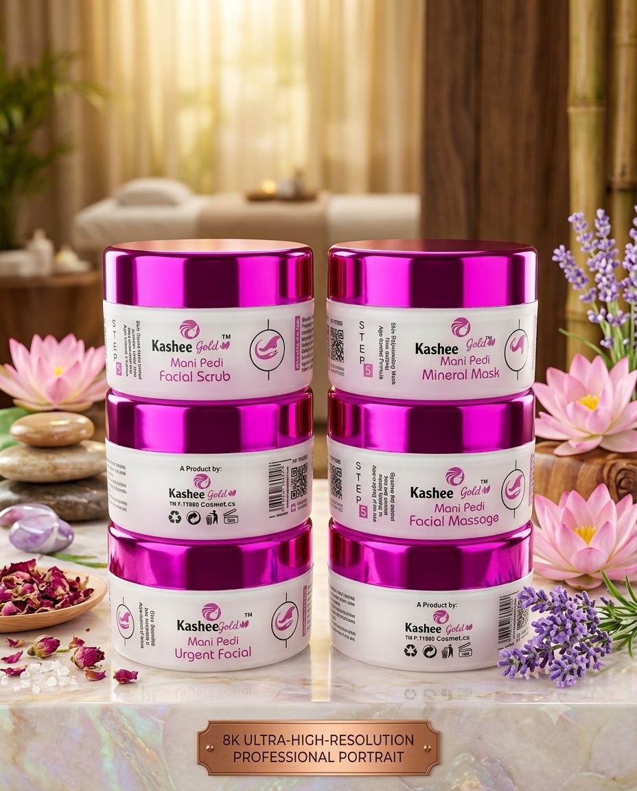 Kashee Gold Mani Pedi Collection