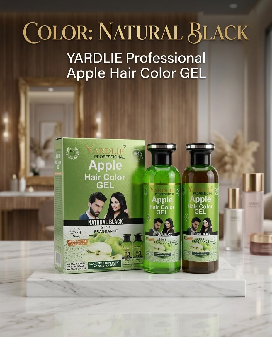 YARDLIE Professional Apple Hair Color Gel (Dark Brown Range)