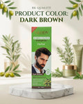 LICHEN Professional Herbal Bubble Colour Shampoo (Natural Black & Dark Brown)