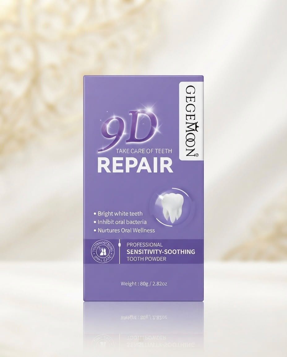 GEGEMOON 9D Repair Tooth Powder  Color: Purple