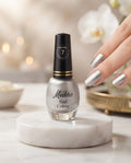 Medora Nail Colour, Color: Metallic Silver, Number: 7
