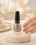 Medora Nail Colour, Color: Gold Glitter Sparkle, Number: Golden Sparkle