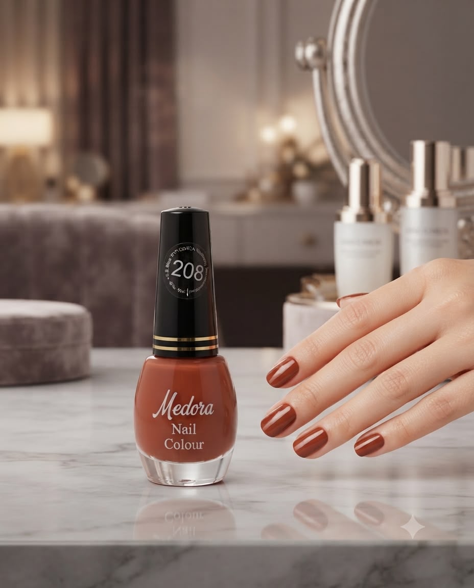 Medora Nail Colour - Warm Terracotta - 208