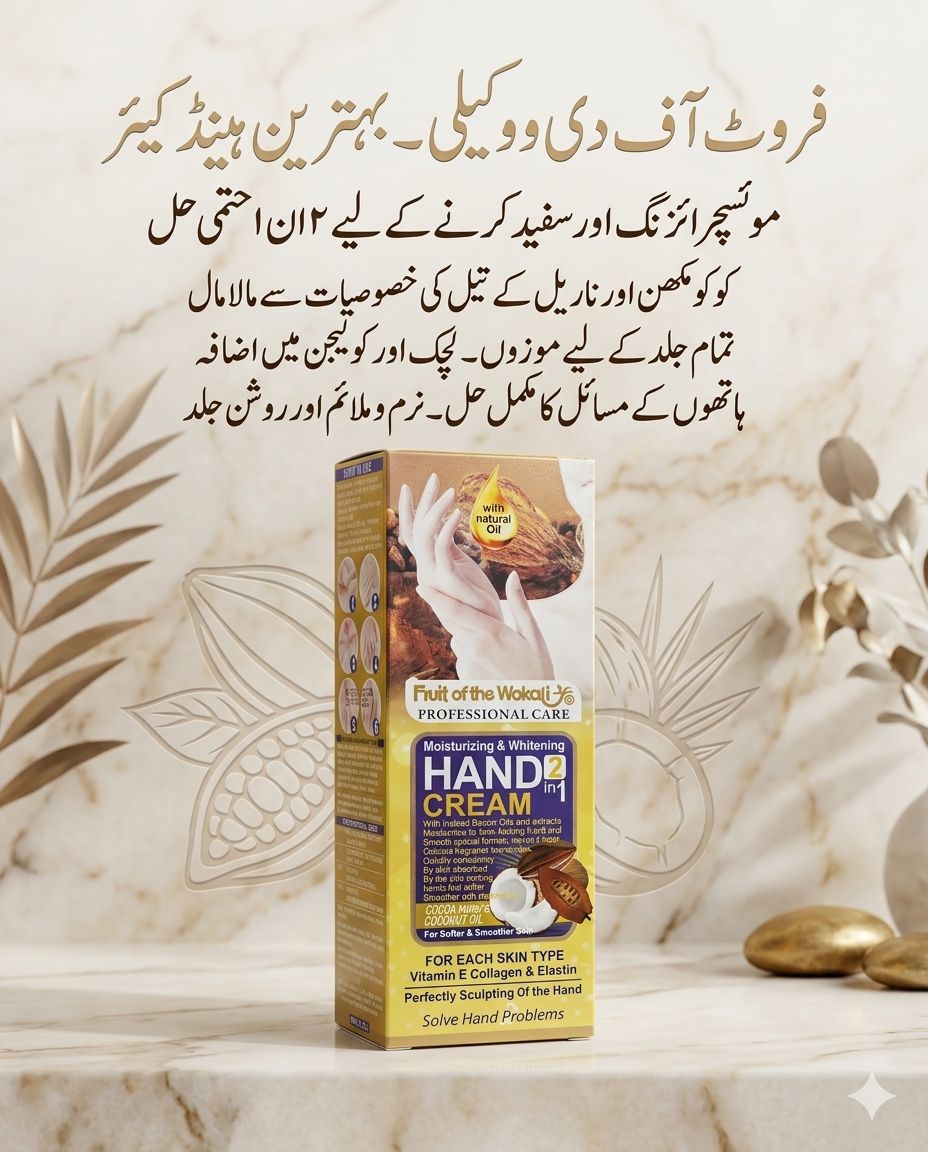 Fruit of the Wokali Vitamin E Hand cream